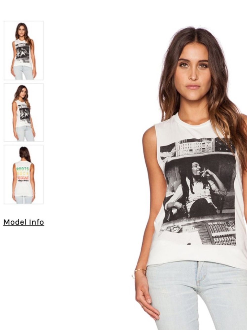 Daydreamer Roots Rock Reggae Muscle Tank